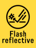 Flash reflective